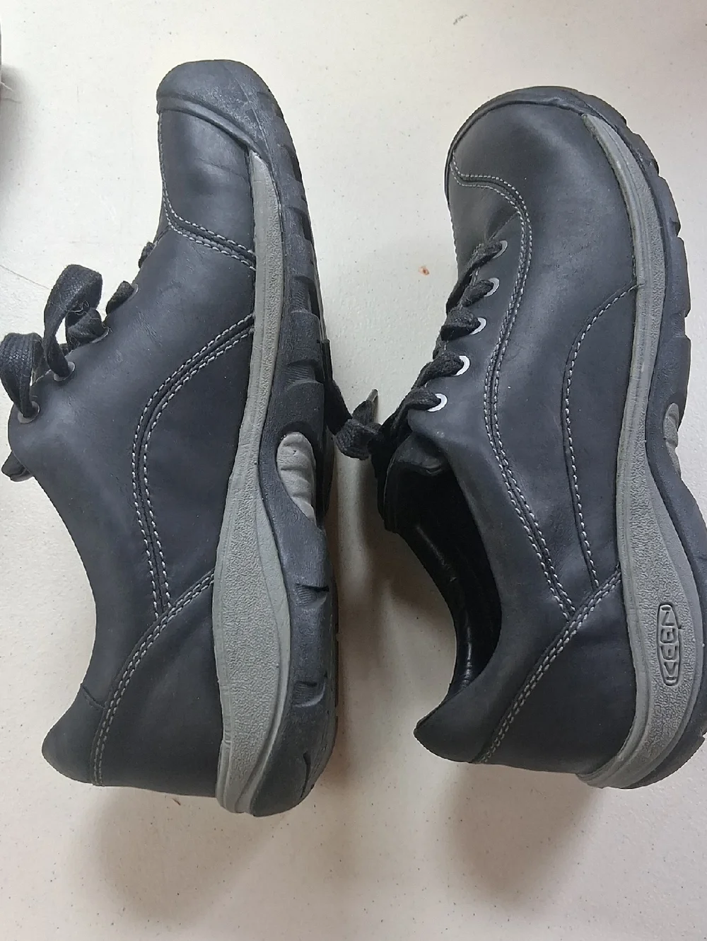 Keen black steel